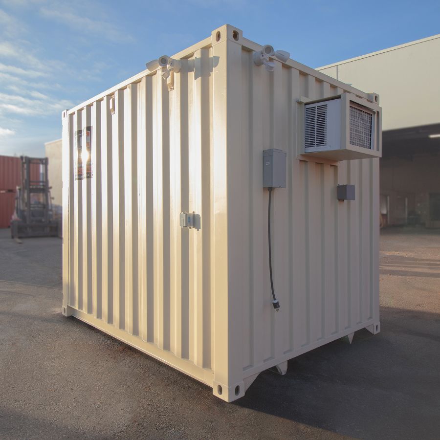 10′ Walk in Cooler CUBE - Charlie Container Crew Pty Ltd