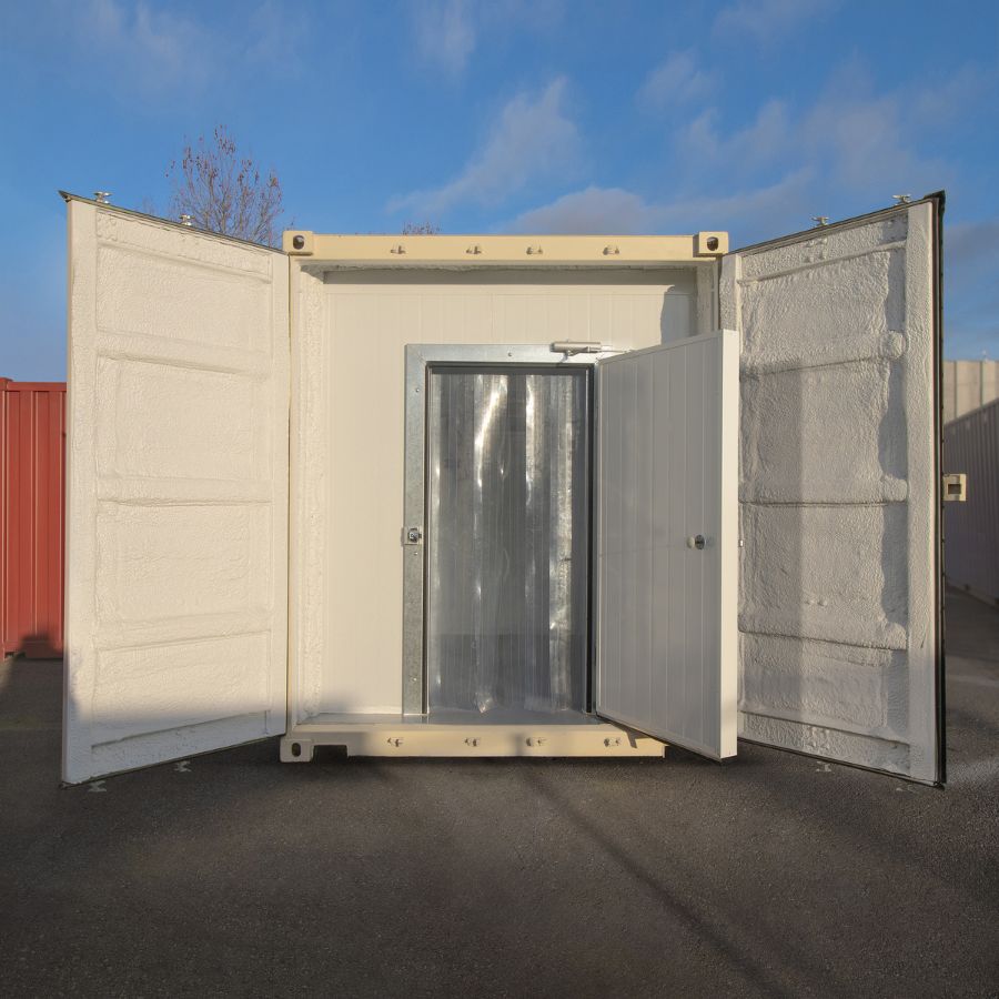 10′ Walk in Cooler CUBE - Charlie Container Crew Pty Ltd
