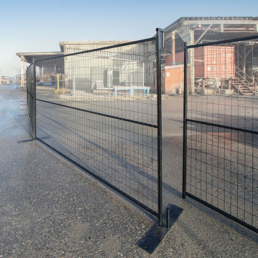 Temporary Fencing - Charlie Container Crew Pty Ltd
