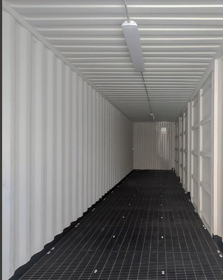 40’HC Chemical Storage w/4 x Side Doors - Charlie Container Crew Pty Ltd
