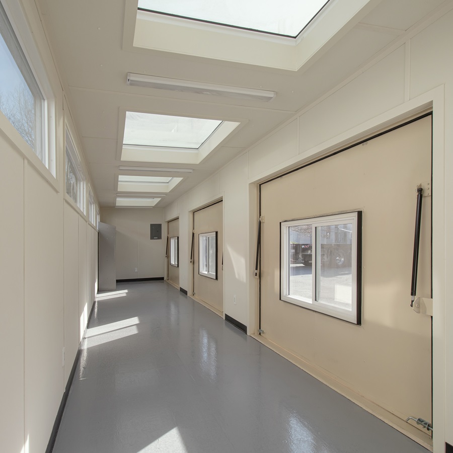 40’ Art Studio w/Flip up Doors - Charlie Container Crew Pty Ltd